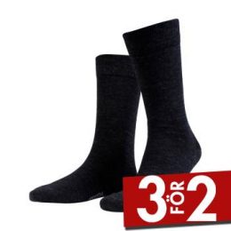 Amanda Christensen Strumpor Grade Merino Wool Sock Antracit Strl 39/42