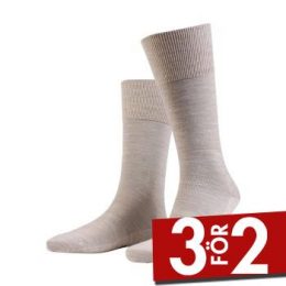 Amanda Christensen Strumpor Icon Merino Wool Sock Sand Strl 43/44