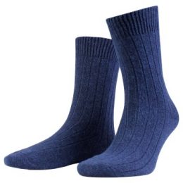 Amanda Christensen Strumpor Supreme Wool Sock Mörkblå Strl 43/46