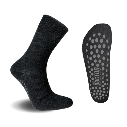 Ankelsocka med halkskydd 3-pack