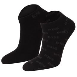 BOSS Allover Printed Ankle Sock 2-pack