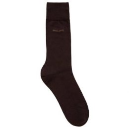 BOSS Business Mercerized Cotton George Finest Sock Strumpor Brun merceriserad bomull Strl 39/40 Herr