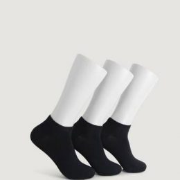 Björn Borg 3-Pack Sock Step Solid Essential Svart