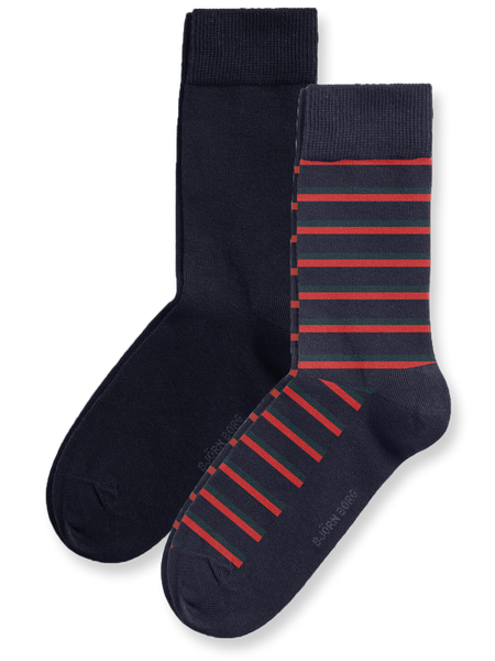 Björn Borg Core Ankle Socks 2-pack Multi, 36-40