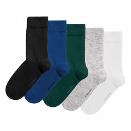 Björn Borg Essential Ankle Sock 5-pack Multi, 36-40