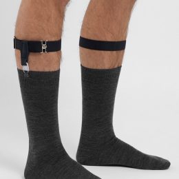 Black Sock Garters