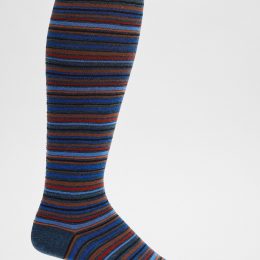 Blue Knee High Socks Alford