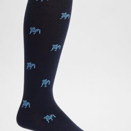 Blue Knee High Socks Bakewell
