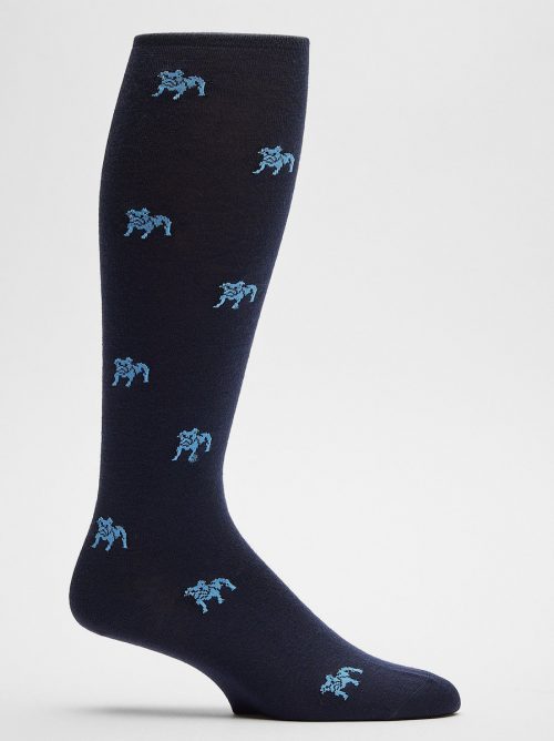 Blue Knee High Socks Bakewell