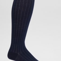 Blue Knee High Socks Falmouth