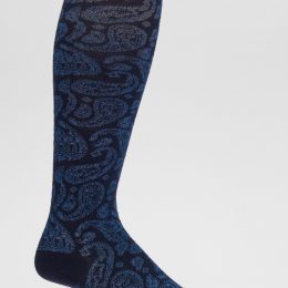 Blue Knee High Socks Hastings