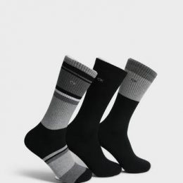 Calvin Klein Underwear Strumpor Men Sock 3-pack Sustainable Svart