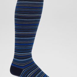 Dark Blue Knee High Socks Alford