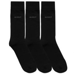 Gant Strumpor 3P Cotton Socks Svart One Size Herr