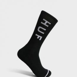 HUF Strumpor Essentials OG Logo Sock Svart