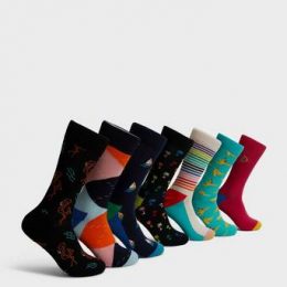 Happy Socks Strumpor 7-pack 7 Days Socks Gift Set Multi