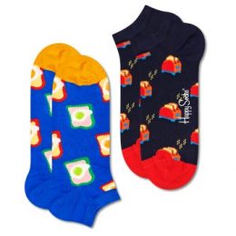 Happy socks 2-pack Toast Low Sock