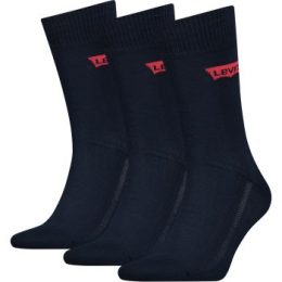 Levis Strumpor 3P Base Regular Cut Sock Mörkblå Strl 39/42 Herr