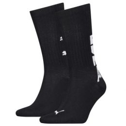 Puma 2-pack Graphic Logo Crew Socks