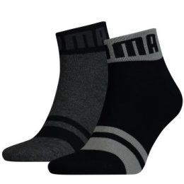 Puma 2-pack Logo Quarter Sock