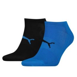 Puma Strumpor 2P Active Lightweight Sneaker Socks Svart/Blå polyamid Strl 39/42