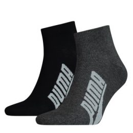 Puma Strumpor 2P Lifestyle Quarter Sock Svart Strl 39/42