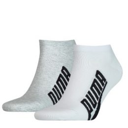 Puma Strumpor 2P Lifestyle Sneaker Sock Vit/Grå Strl 39/42