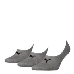 Puma Strumpor 3P Footie Socks Grå Strl 39/42