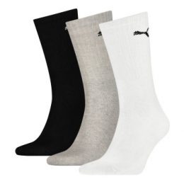 Puma Strumpor 3P Sport Crew Socks Grå/Svart Strl 39/42