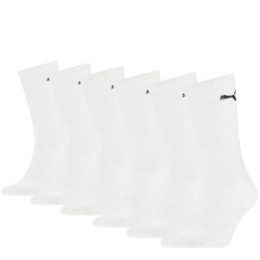 Puma Strumpor 6P Sport Socks Vit Strl 39/42