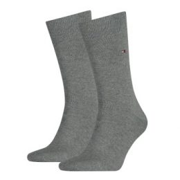 Tommy Hilfiger Strumpor 2P Men Classic Sock Grå Strl 39/42 Herr