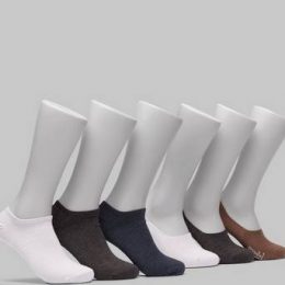 Topeco Strumpor 6-pack Bamboo Sneaker & No-Show Socks Multi